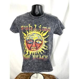 Sublime Long Beach Sun Graphic Tee S